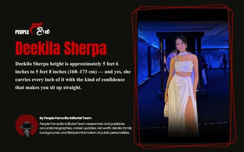 Deekila Sherpa Height, Age, Wiki & Boyfriend (2026) Deekila Sherpa Height