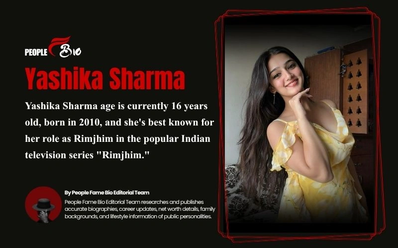 Yashika Sharma Age, Biography & Career Highlights (2026) Yashika Sharma Age