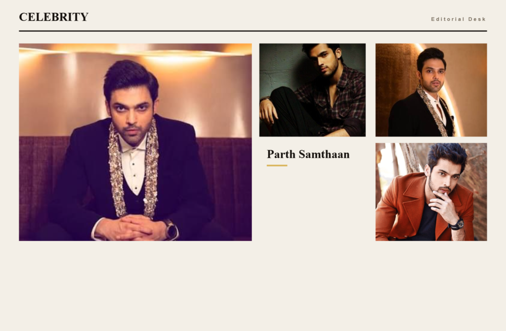 Parth Samthaan: Height, Net Worth, Girlfriend, Biography & TV Career